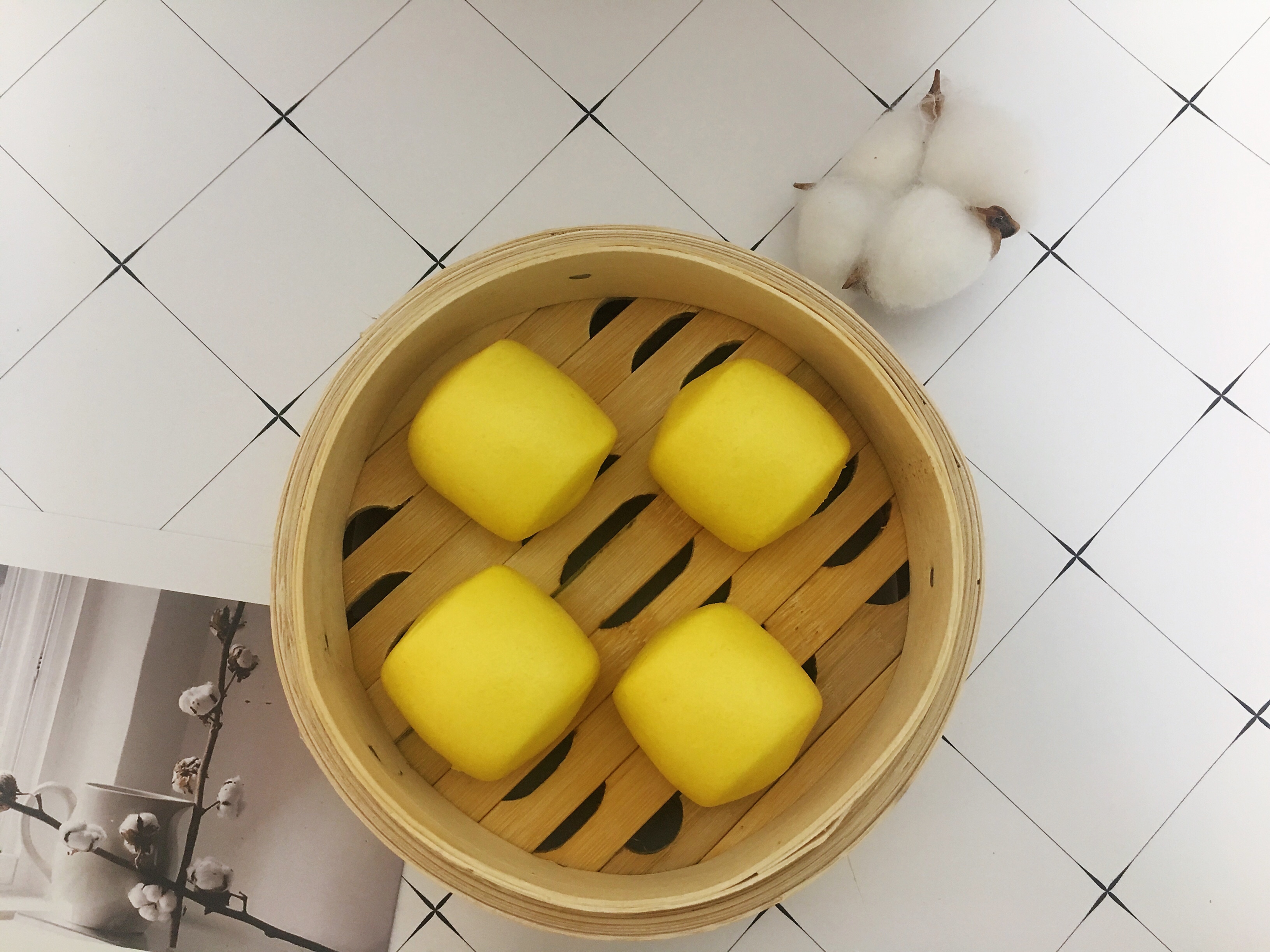 南瓜戗面小馒头（一次发酵）的做法 步骤25