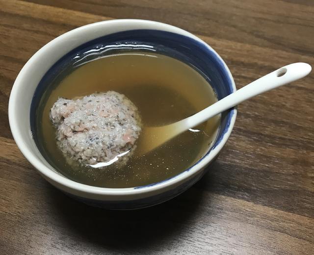 香菇肉泥汤