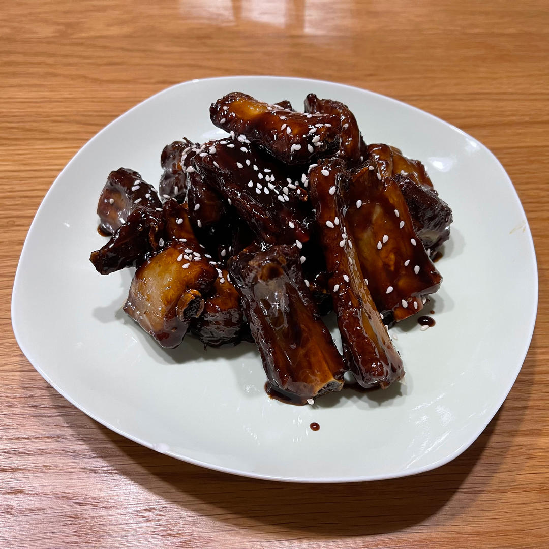 不炒糖色 超简单的糖醋排骨
