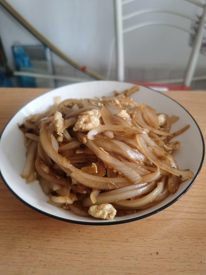 洋葱炒鸡蛋