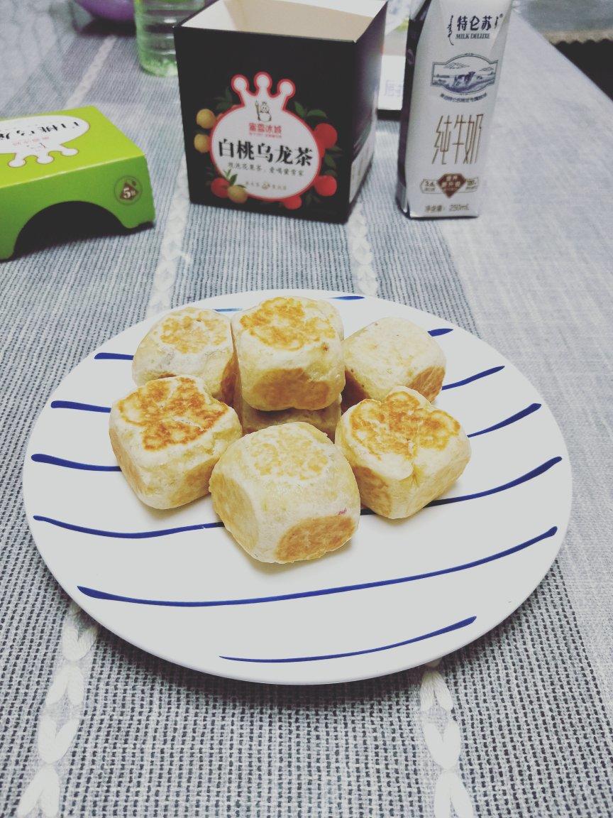 爆浆紫薯仙豆糕