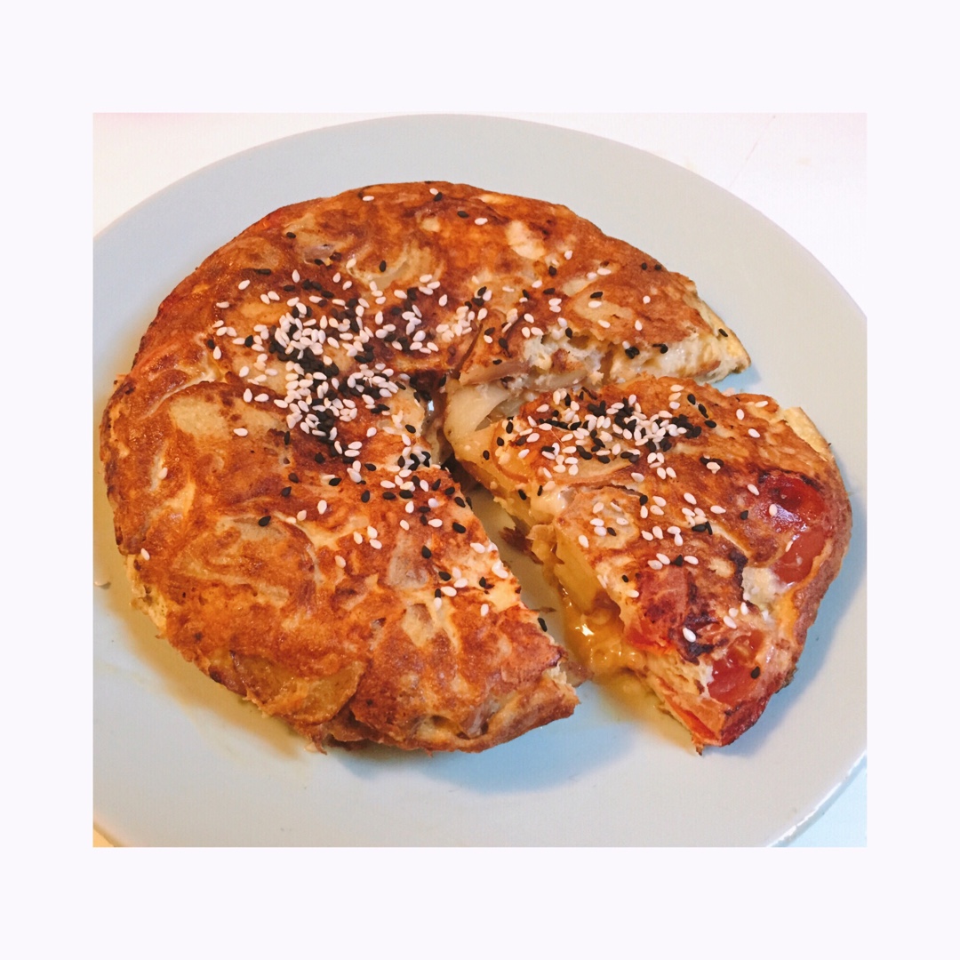 西班牙Tortilla土豆蛋饼