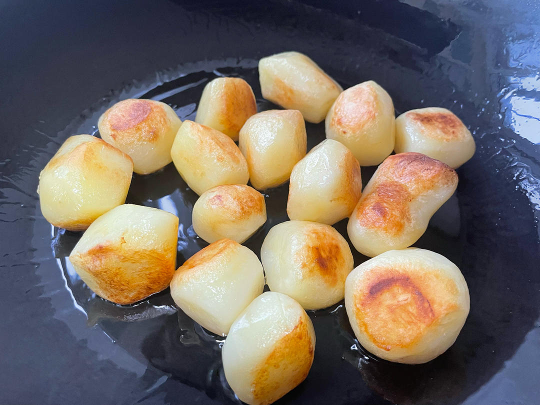 孜然香辣煎小土豆