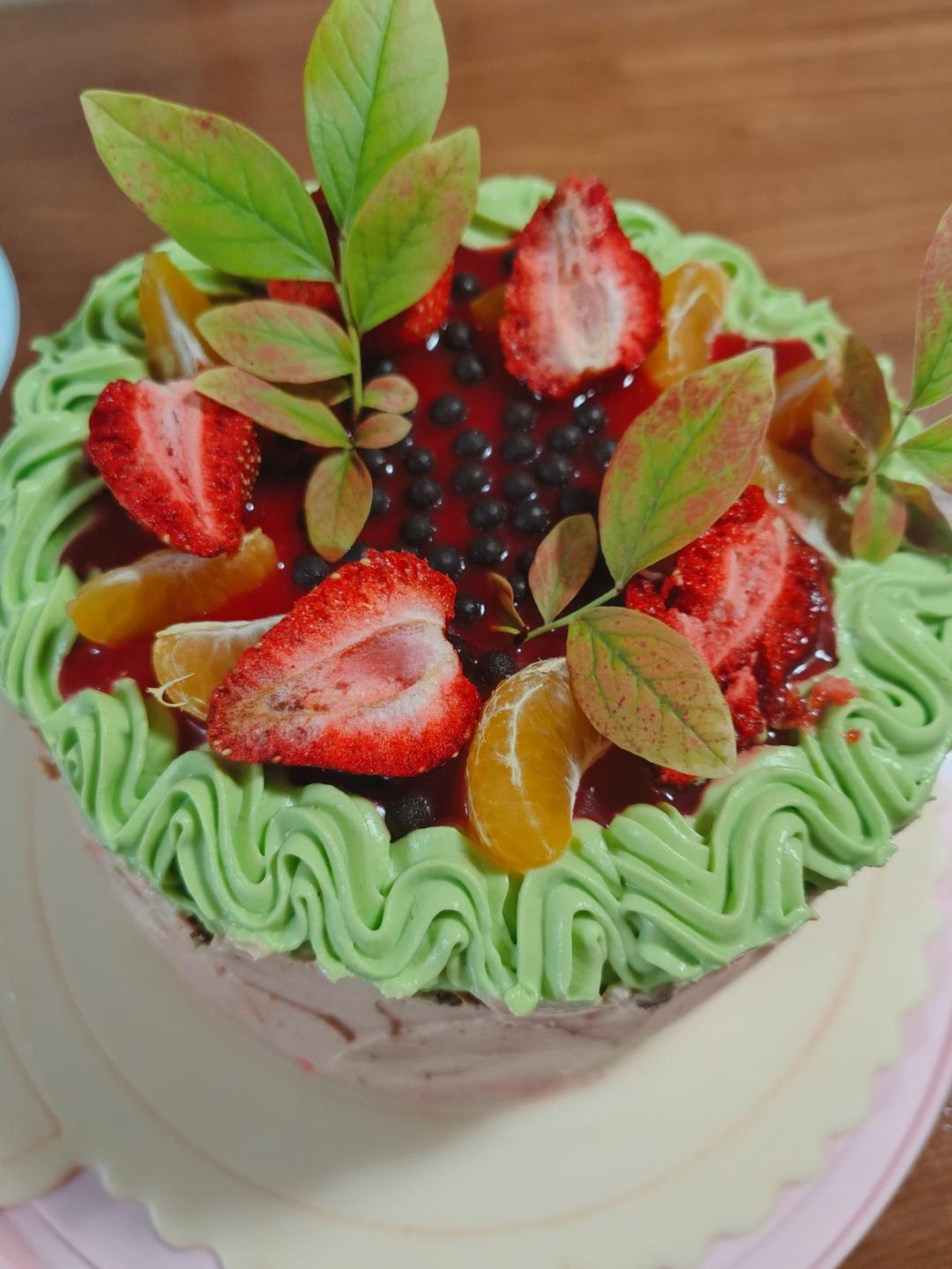 巧克力戚风蛋糕6寸(基础易成功版)