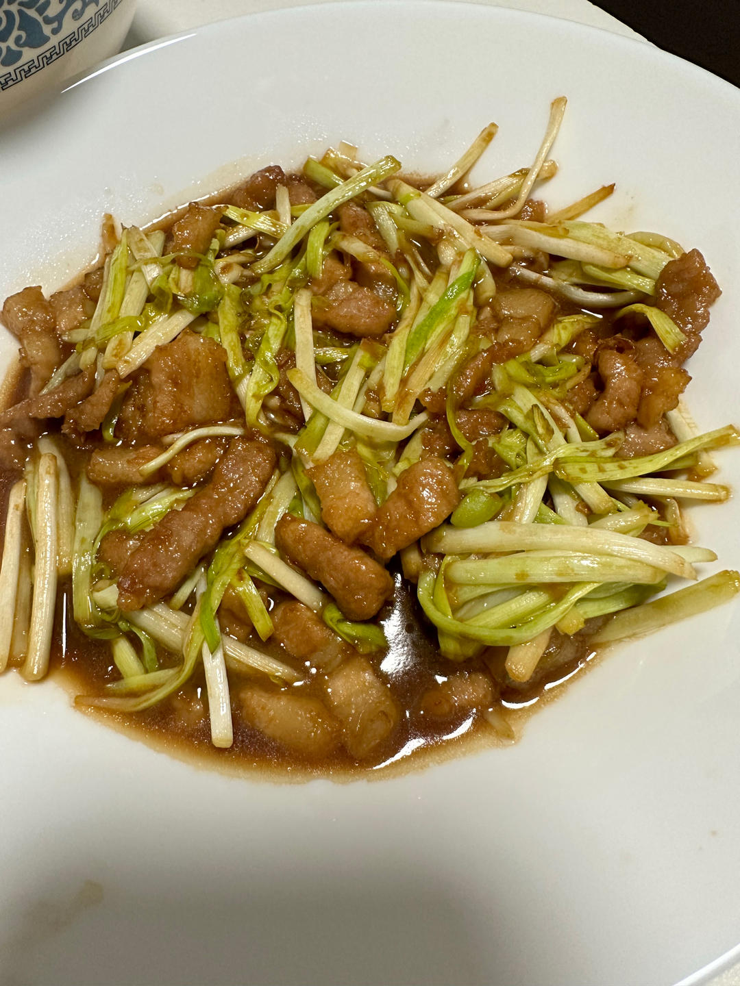 最好吃的韭黄炒肉