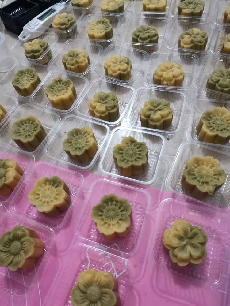 用颜值和口感征服你的教师节礼物——一看就会，绝不失败的绿豆糕，除模具外不需要另买烘焙工具