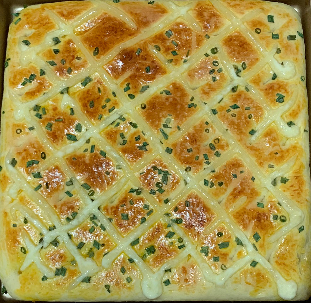 香葱肉松面包卷