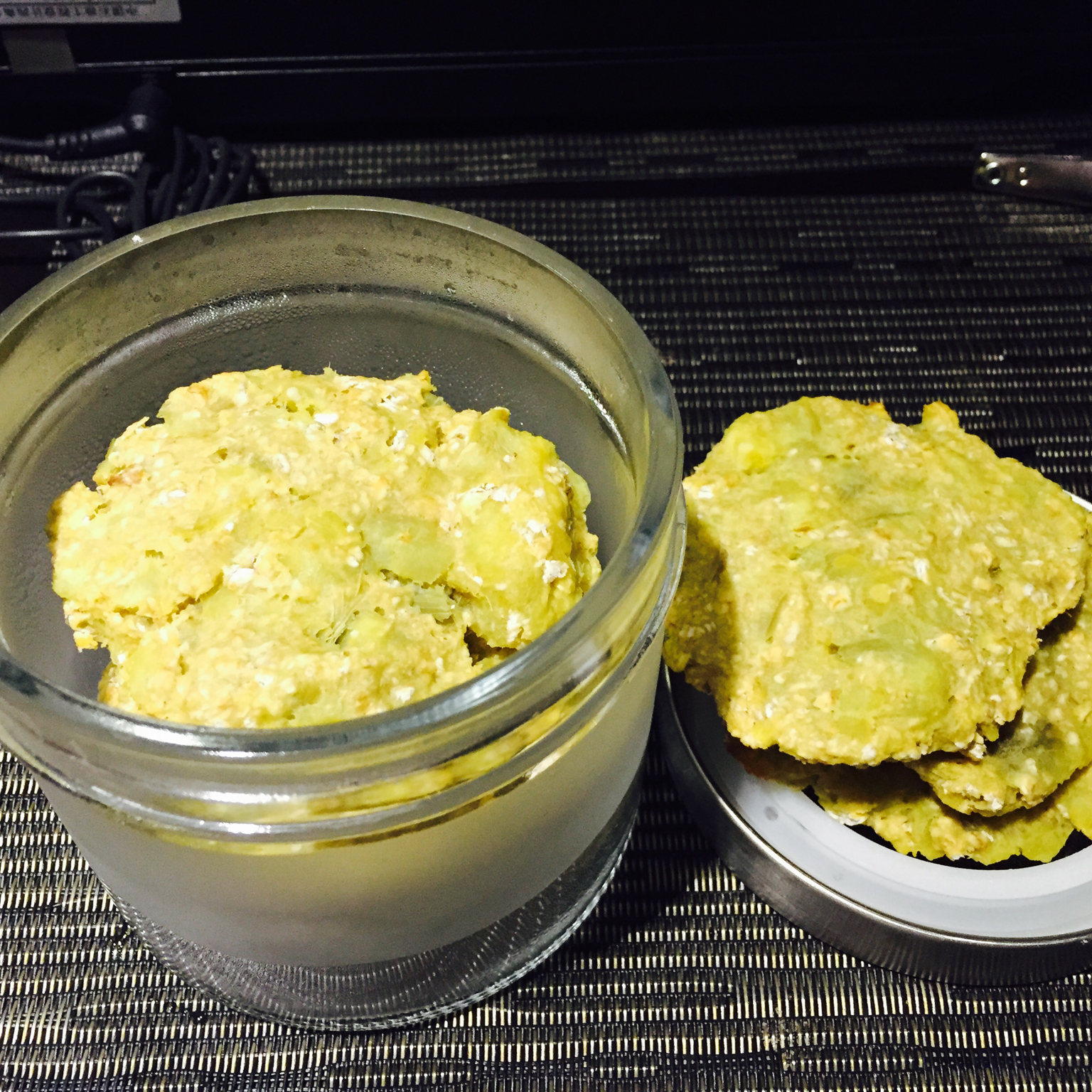 可以减肥的饼干——红薯燕麦葡萄干软饼
