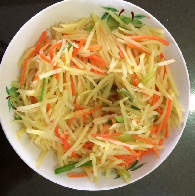 青椒土豆丝