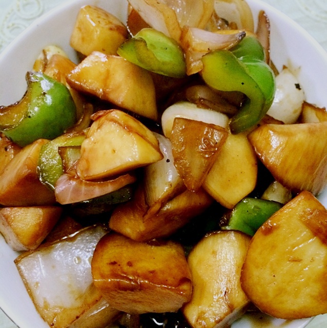 三杯杏鲍菇