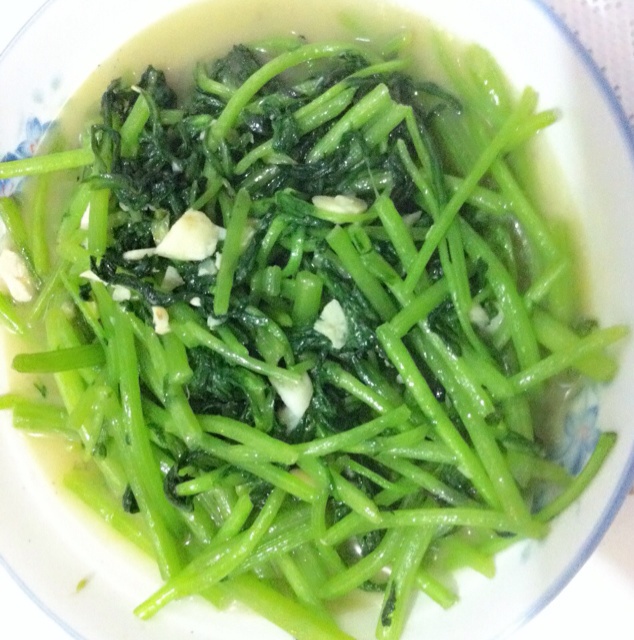 蒜蓉蒿子杆