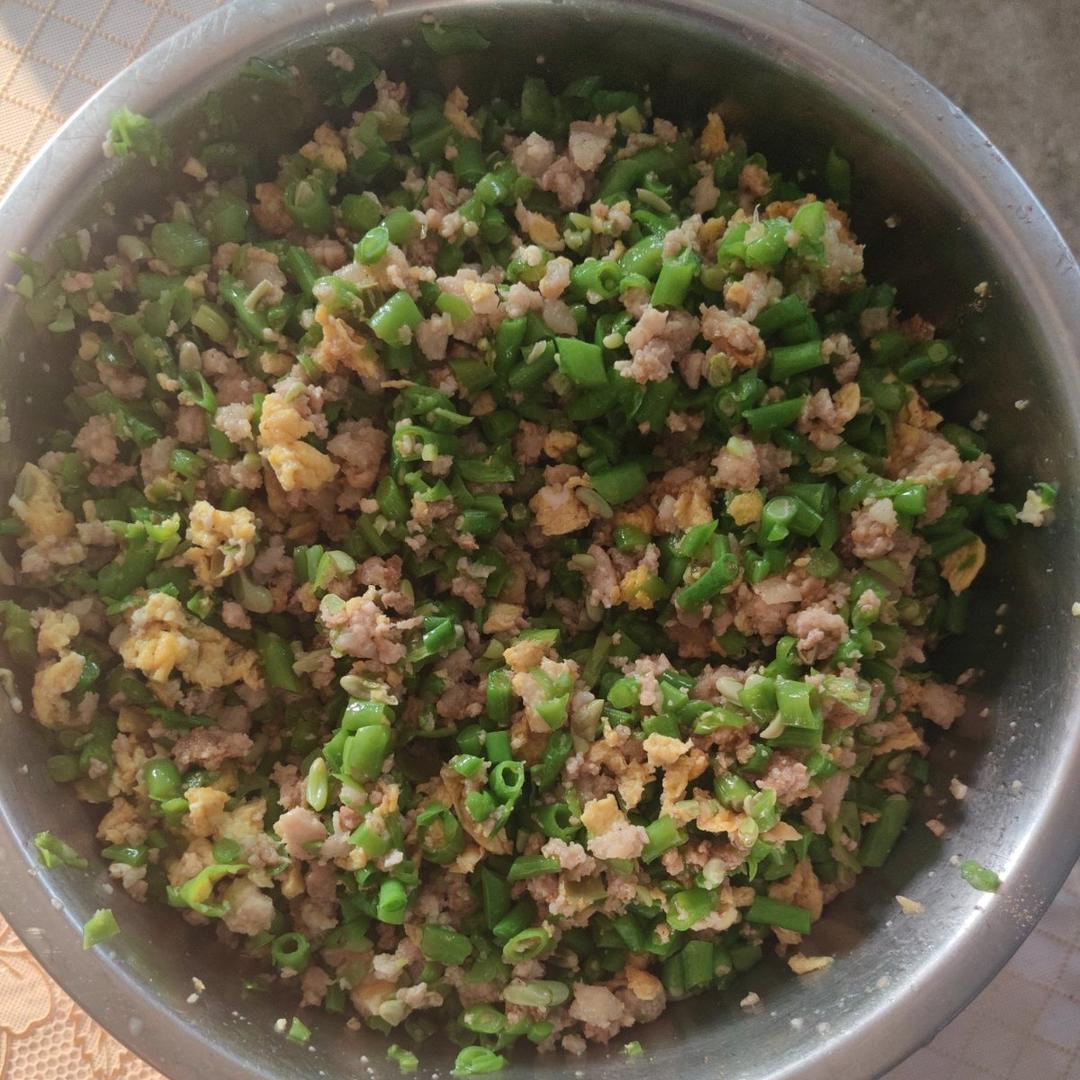 豆角猪肉馅饺子包子馅丨万能馅