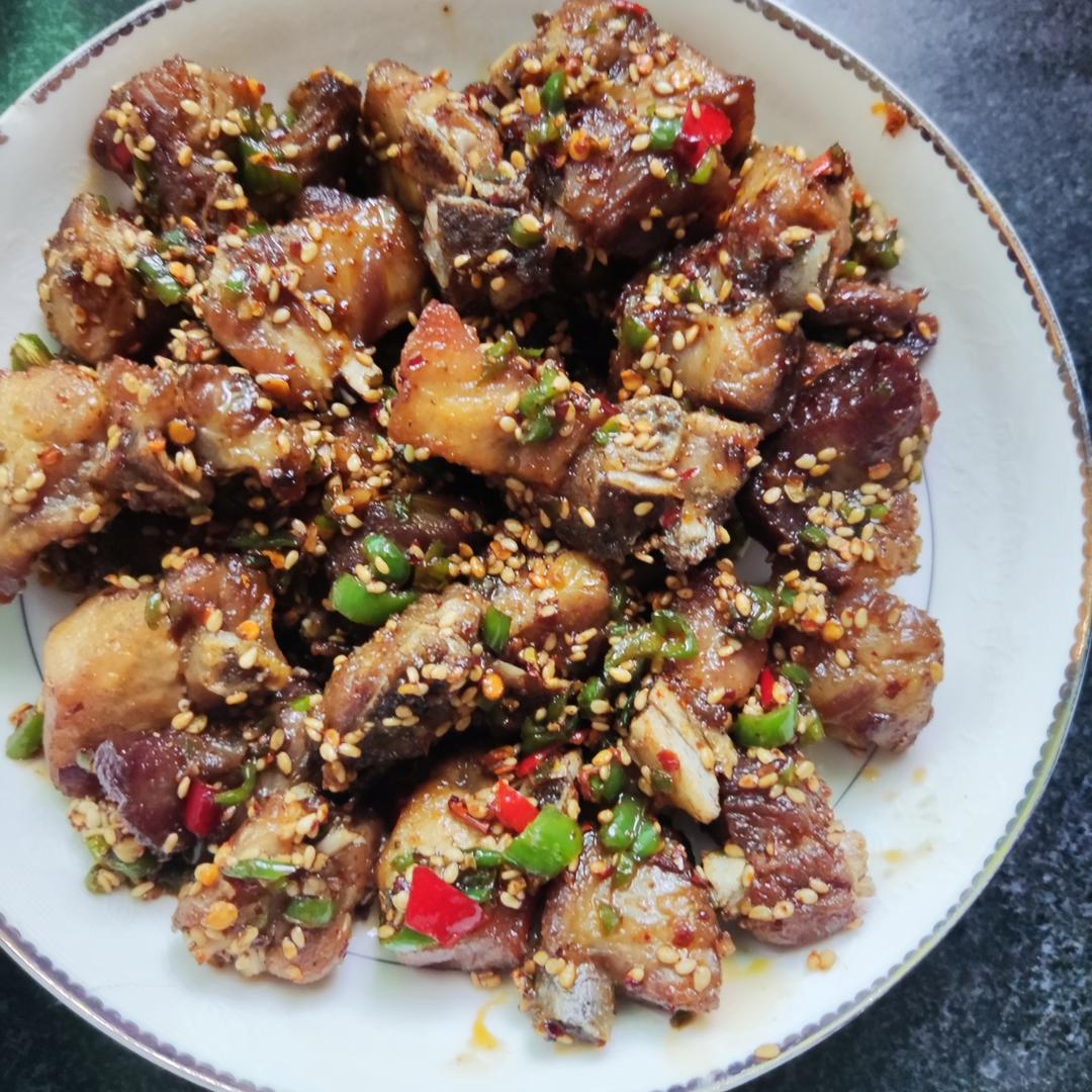 香辣排骨｜免油炸
