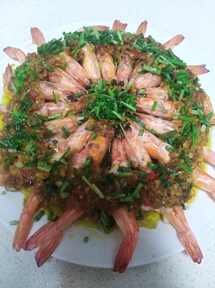 蒜蓉粉丝虾的做法