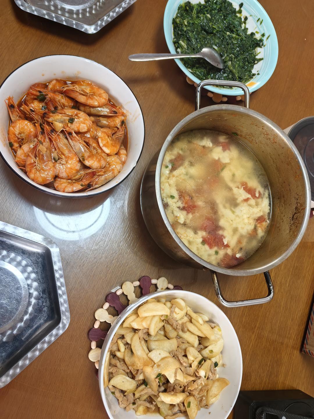 凉拌菠菜(家传秘方)