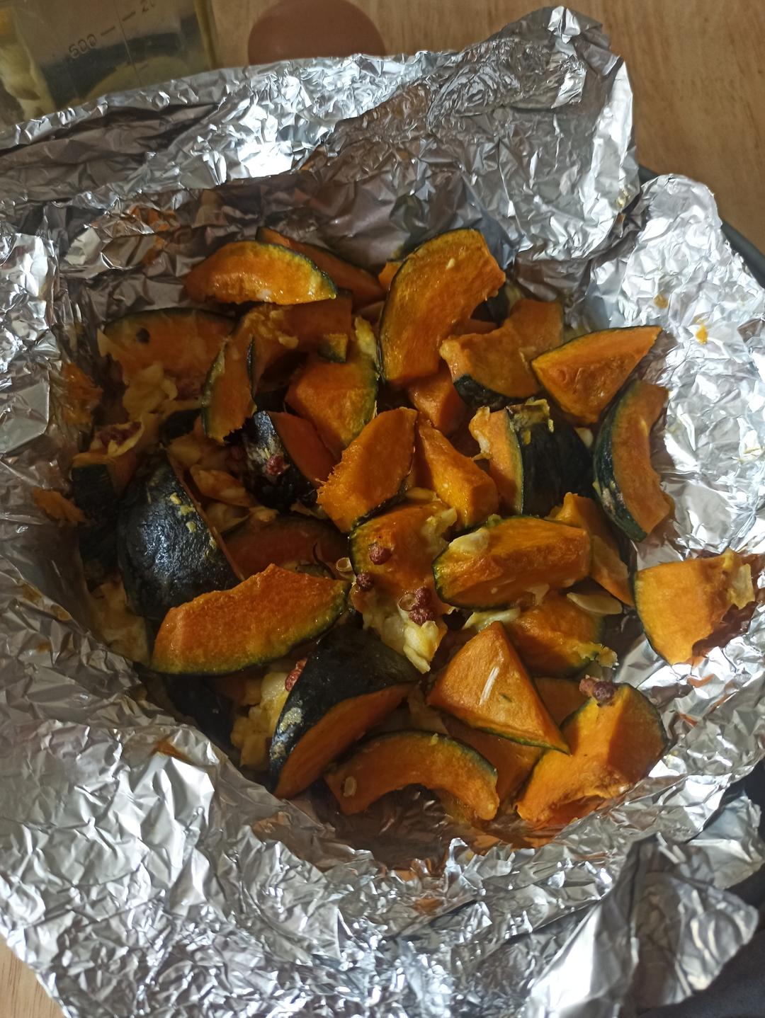 感谢网友配方❗这个法式蒜香烤南瓜太好吃了❗