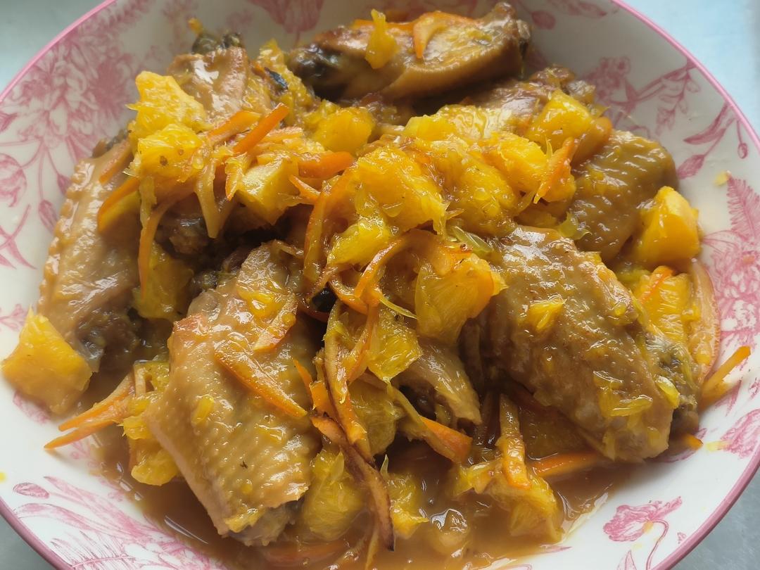 香橙鸡翅