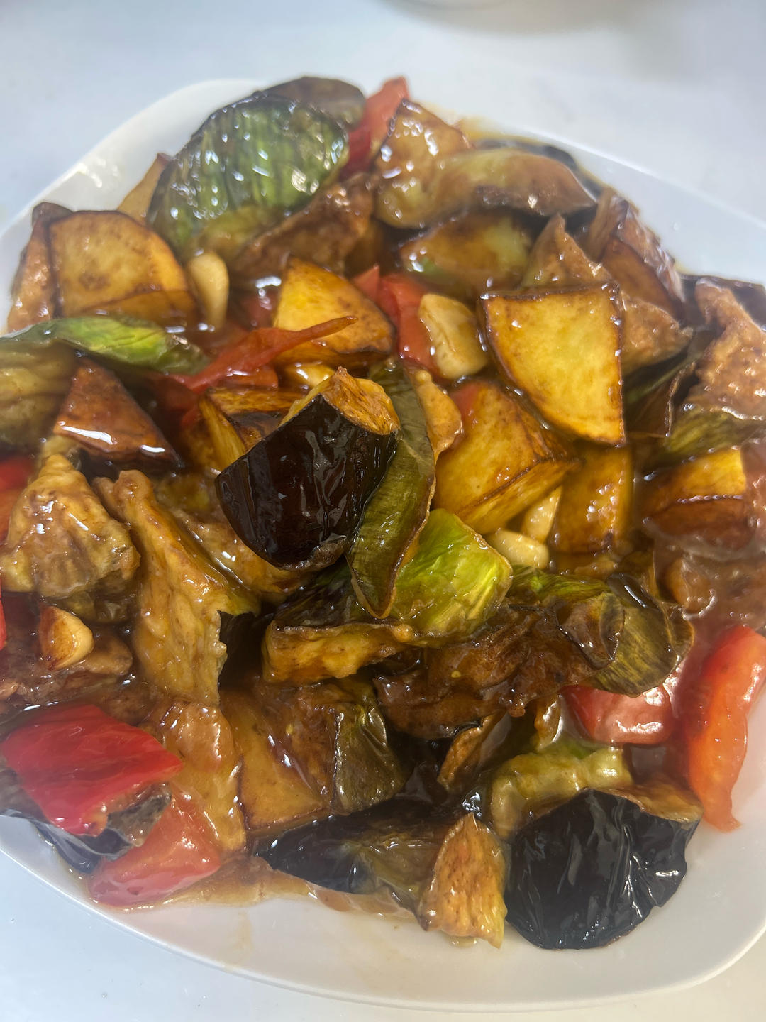 比饭馆好吃的烧茄子