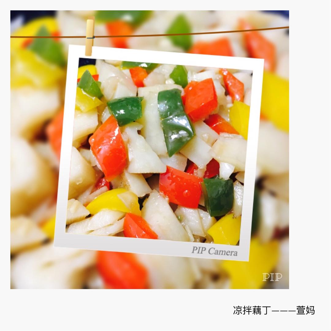 凉拌藕丁的做法