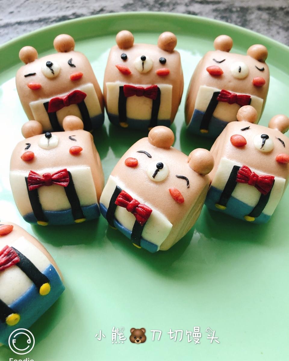 小熊刀切馒头--北鼎蒸炖锅