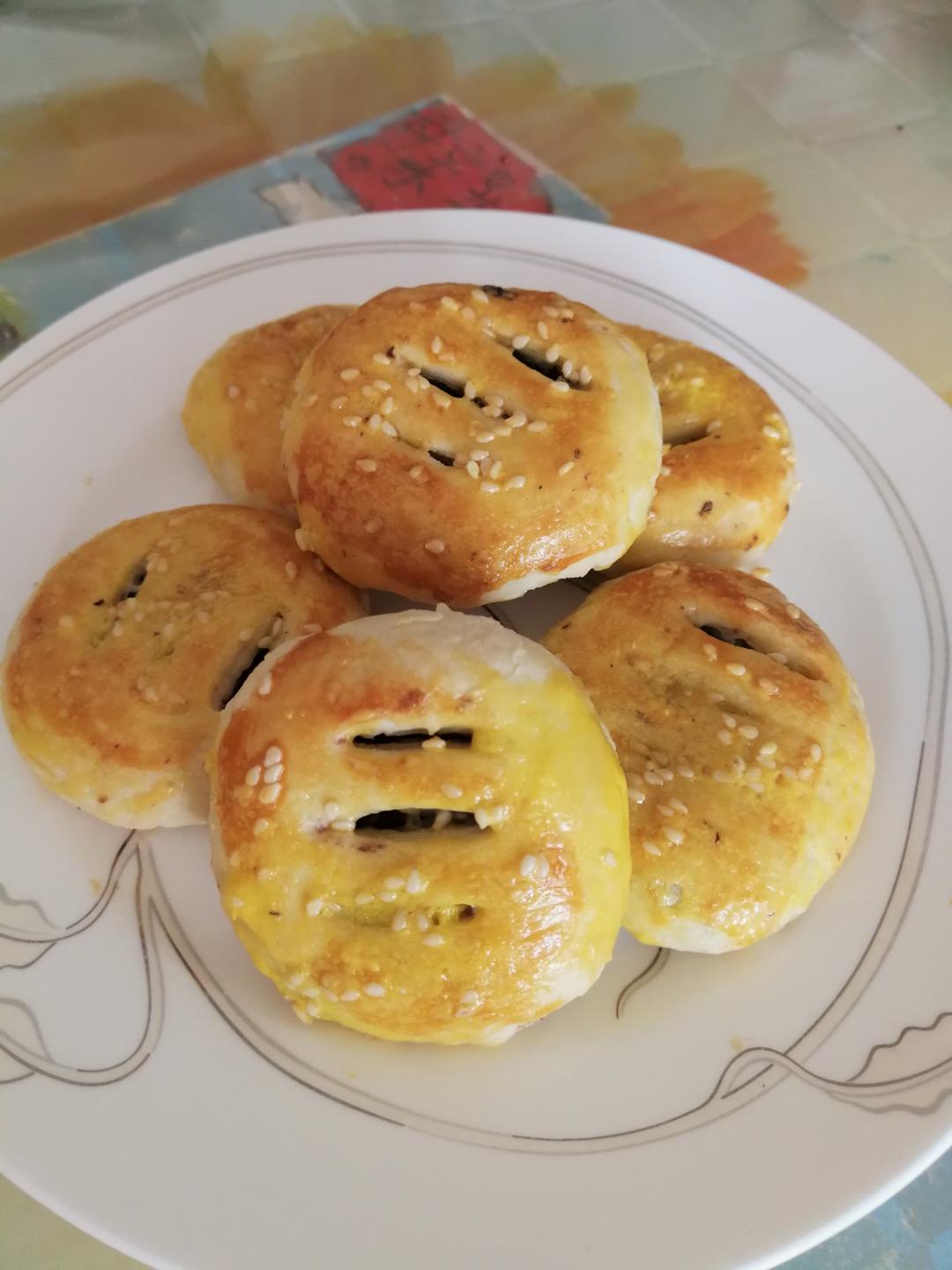 紫米馅老婆饼超快手（不用出膜不用醒面）