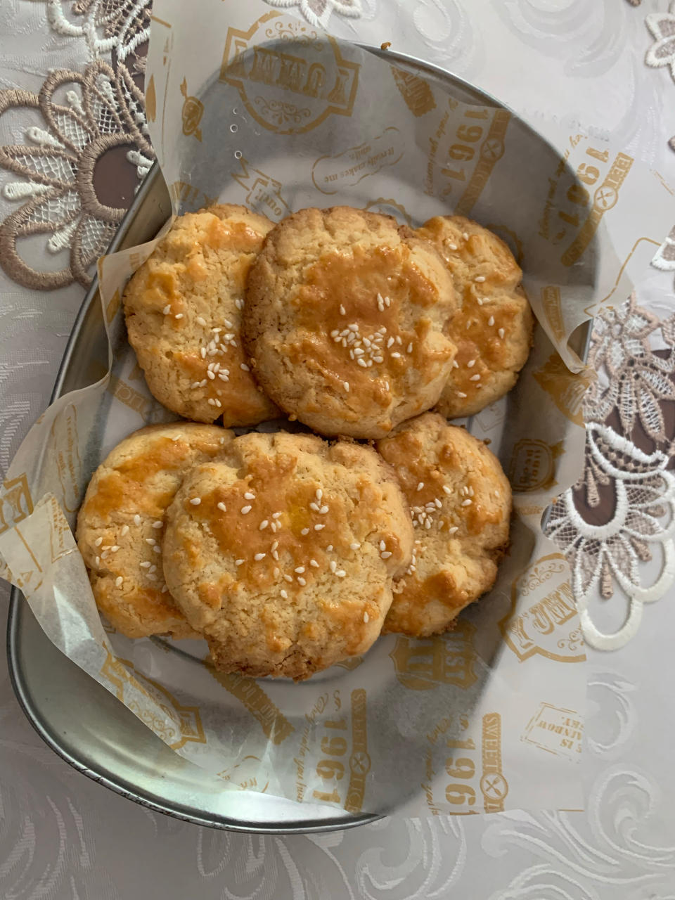 轻轻一按就碎掉的原味桃酥（不输猪油版）