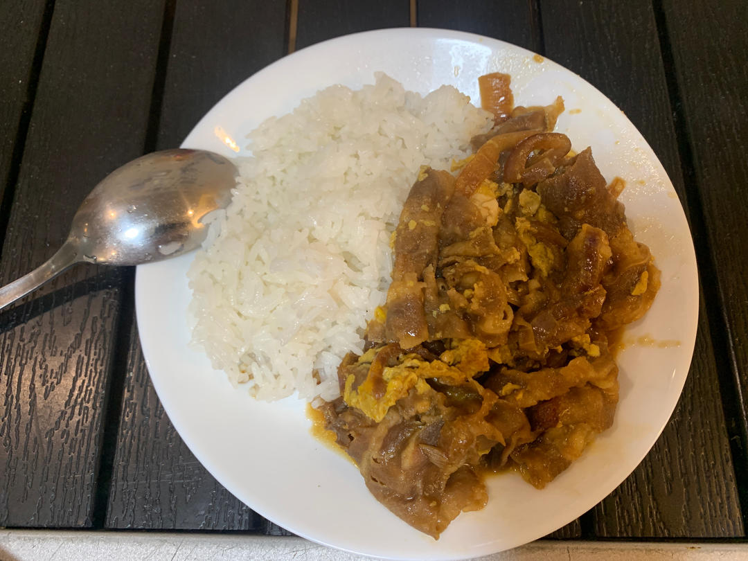 和风肥牛鸡蛋饭