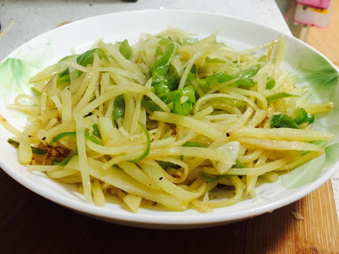 青椒土豆丝