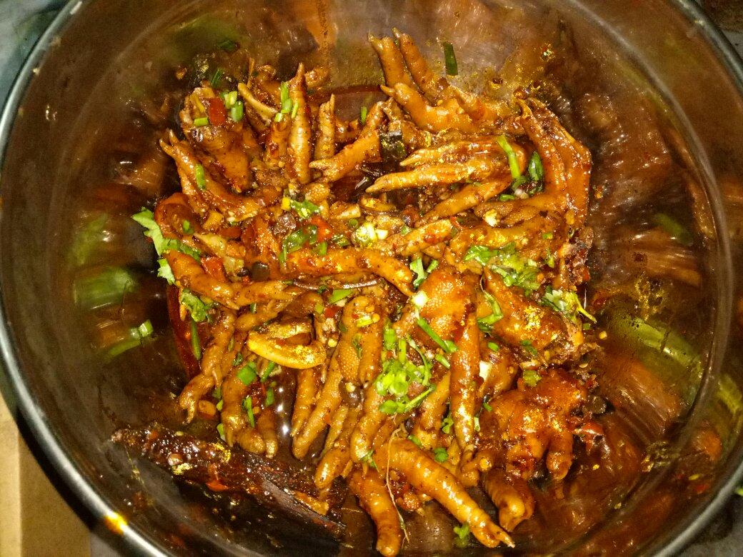 下酒鸡爪