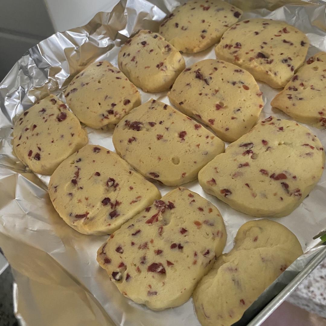 蔓越莓黄油曲奇饼干