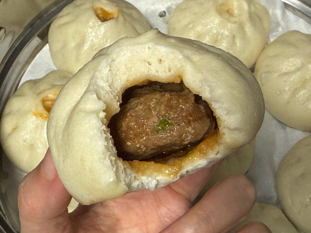 鲜肉包(‼️超嫩肉馅 松软多汁 免打水㊙️详细版)