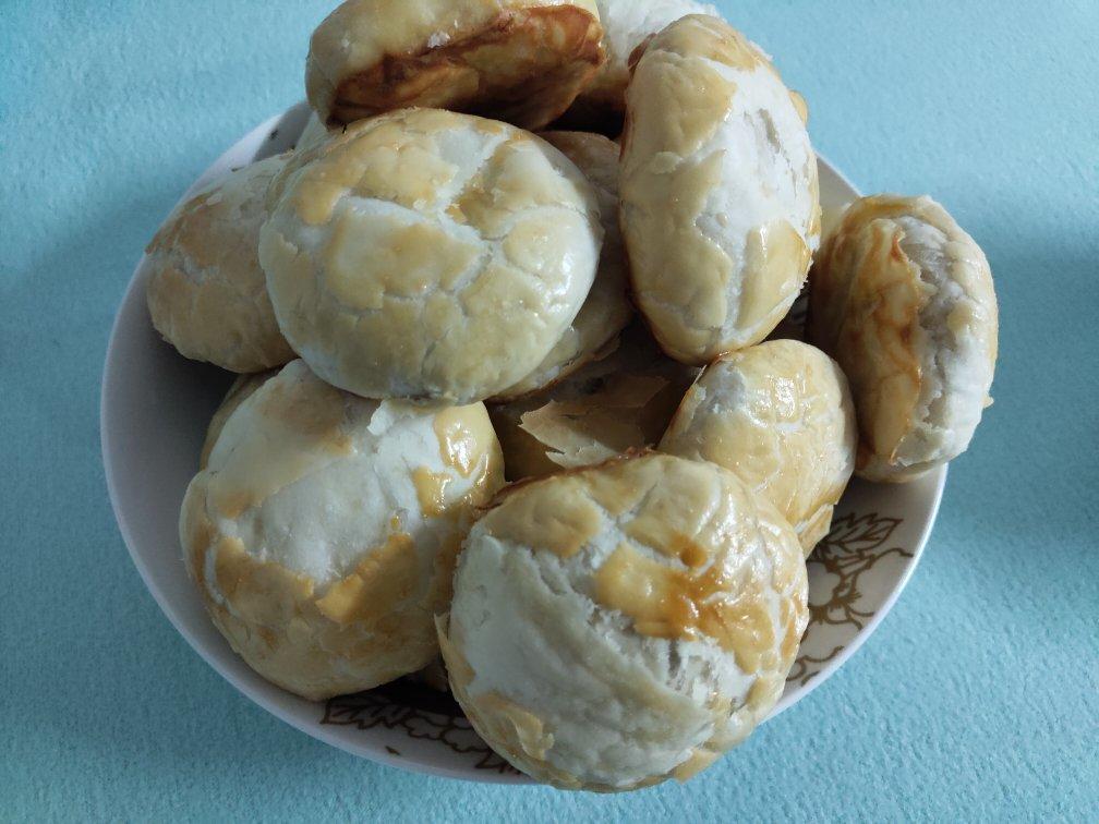 苏式月饼/蛋黄酥-豆沙蛋黄馅