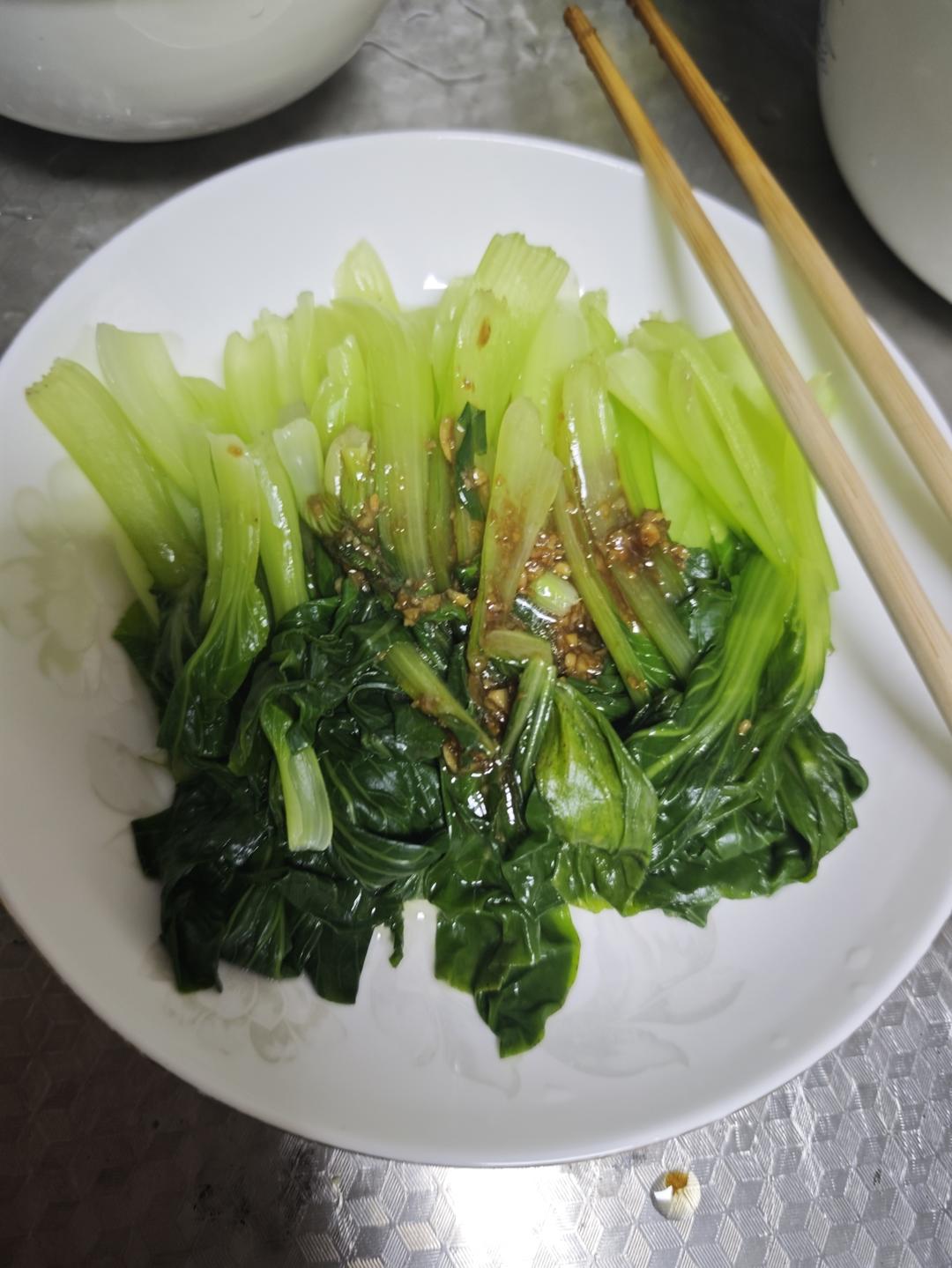白灼上海青