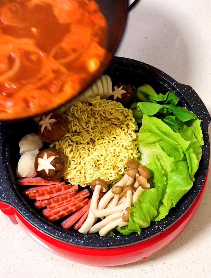 快手部队锅的做法