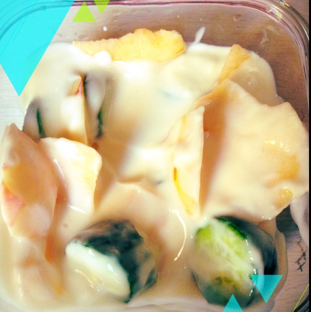 酸奶水果沙拉
