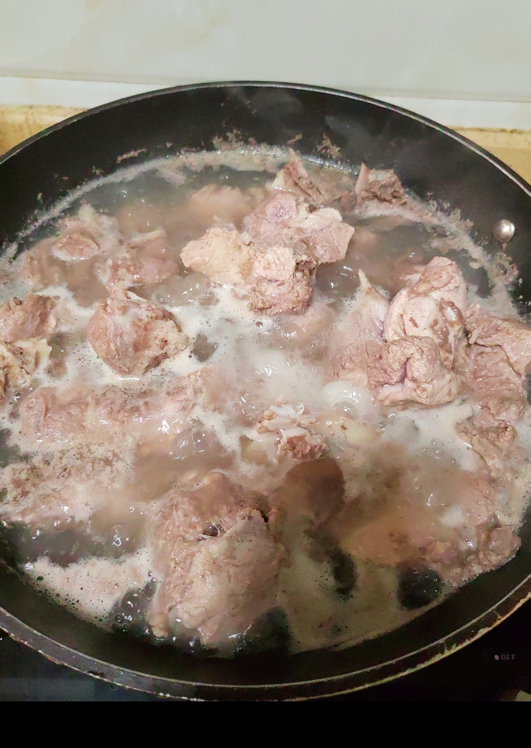清热去火的白菜干猪骨汤的做法 步骤5