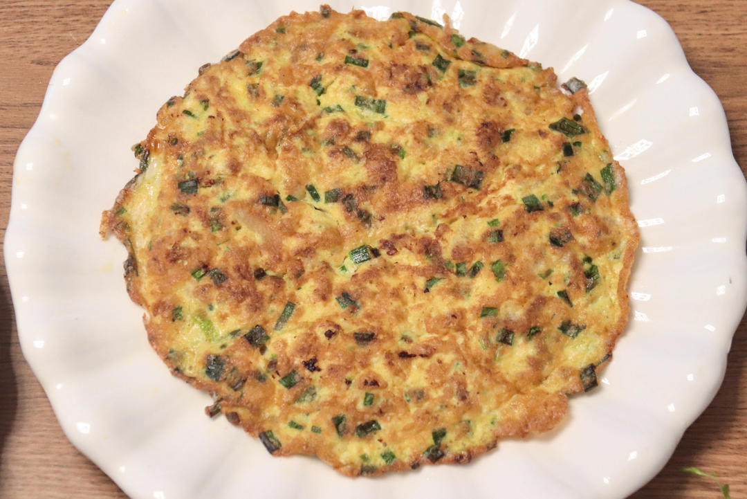 韭菜鸡蛋饼