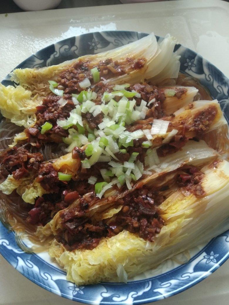 蒜蓉粉丝娃娃菜