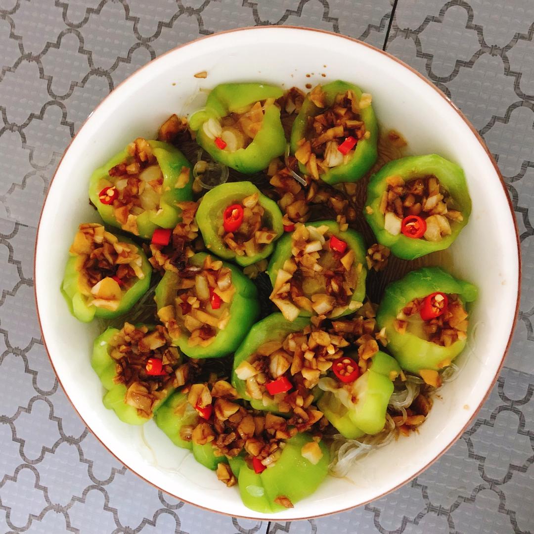 蒜蓉粉丝蒸丝瓜