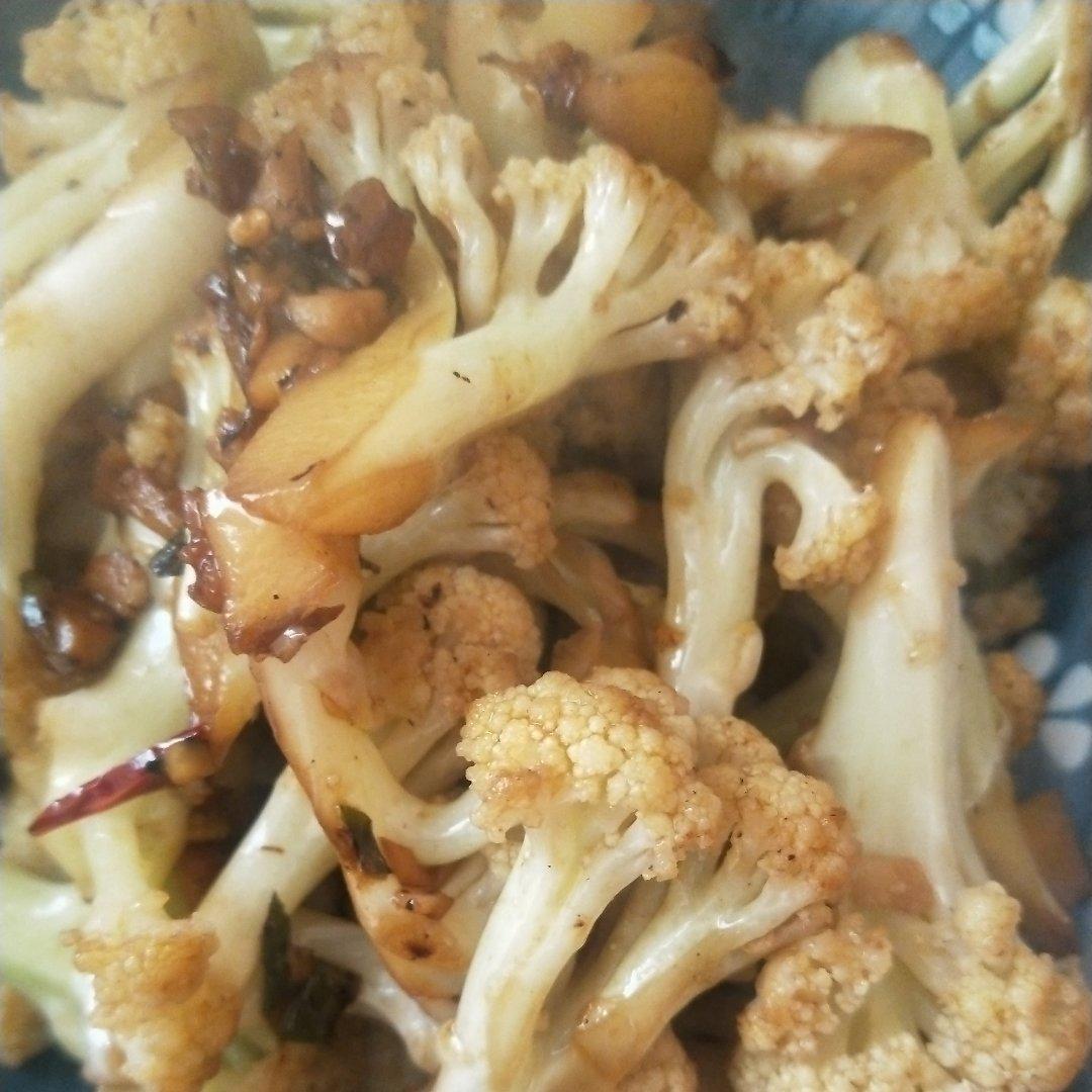 小炒有机菜花