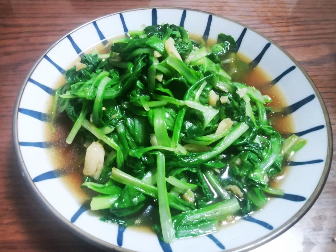 清炒鸡毛菜