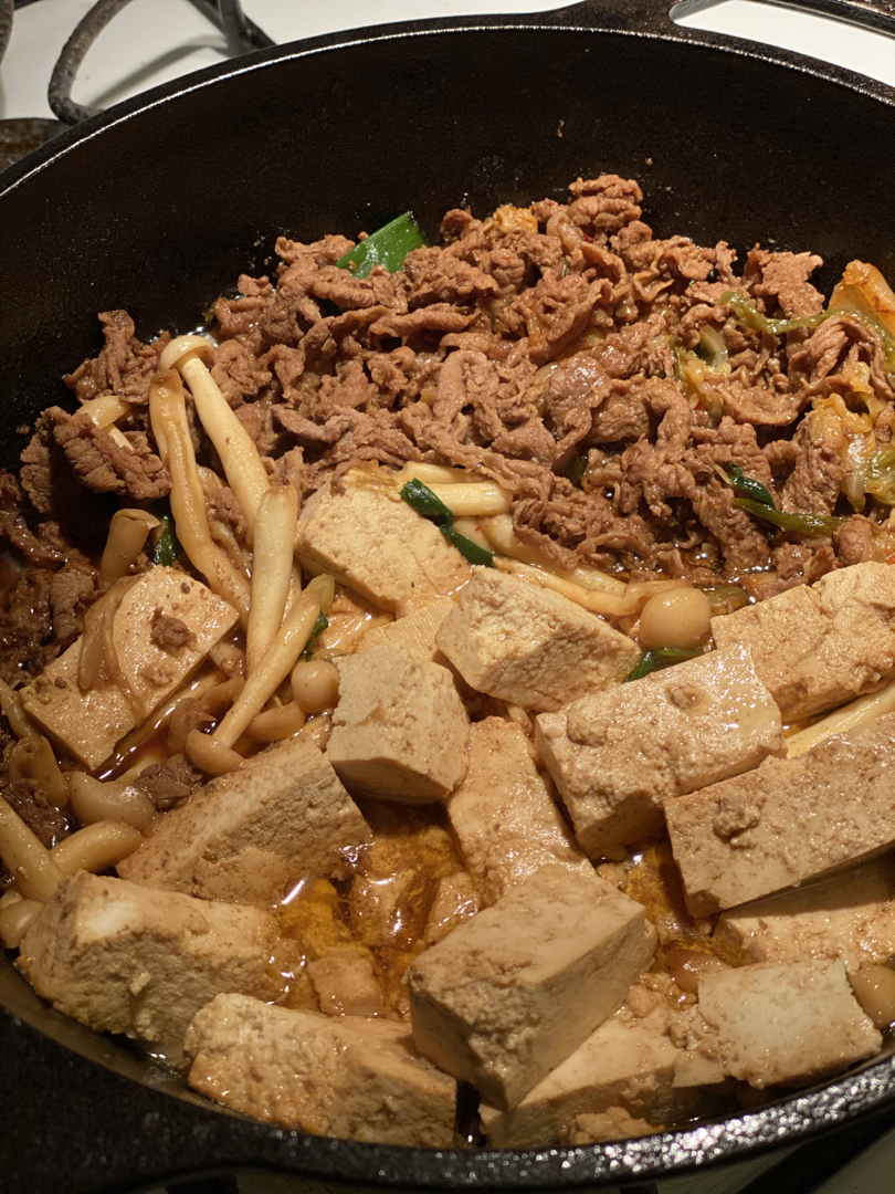 再加热更美味，简单好做的日式牛肉炖豆腐