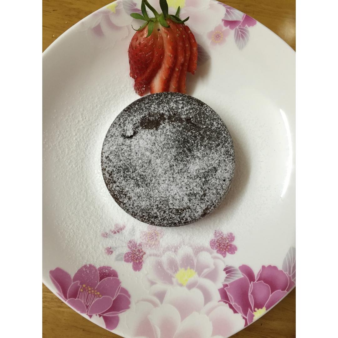 巧克力熔岩蛋糕 Chocolate Molten Lava Cake
