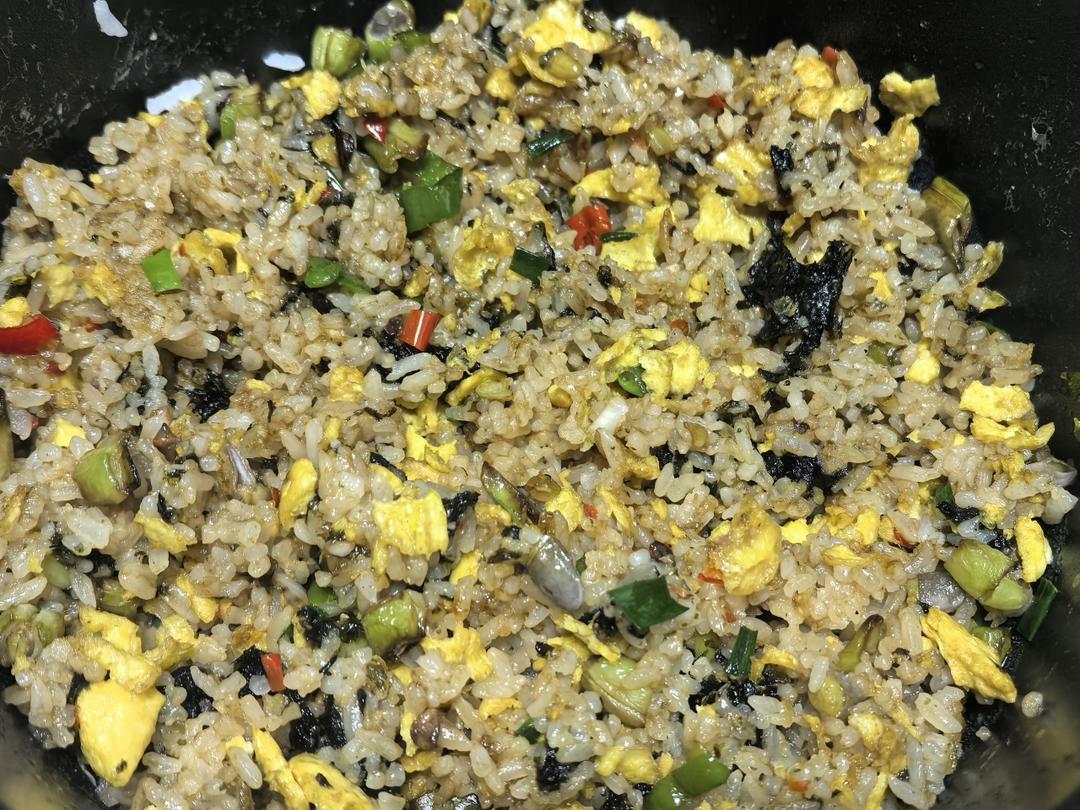 一定试试的！紫菜炒饭