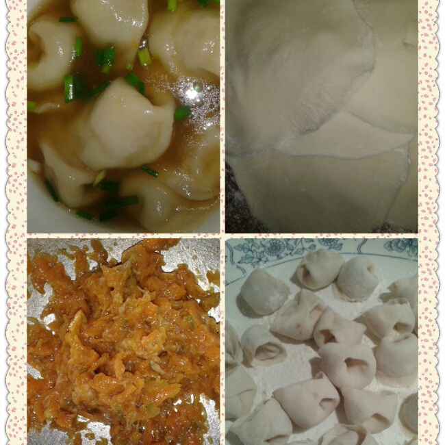 胡萝卜猪肉饺子