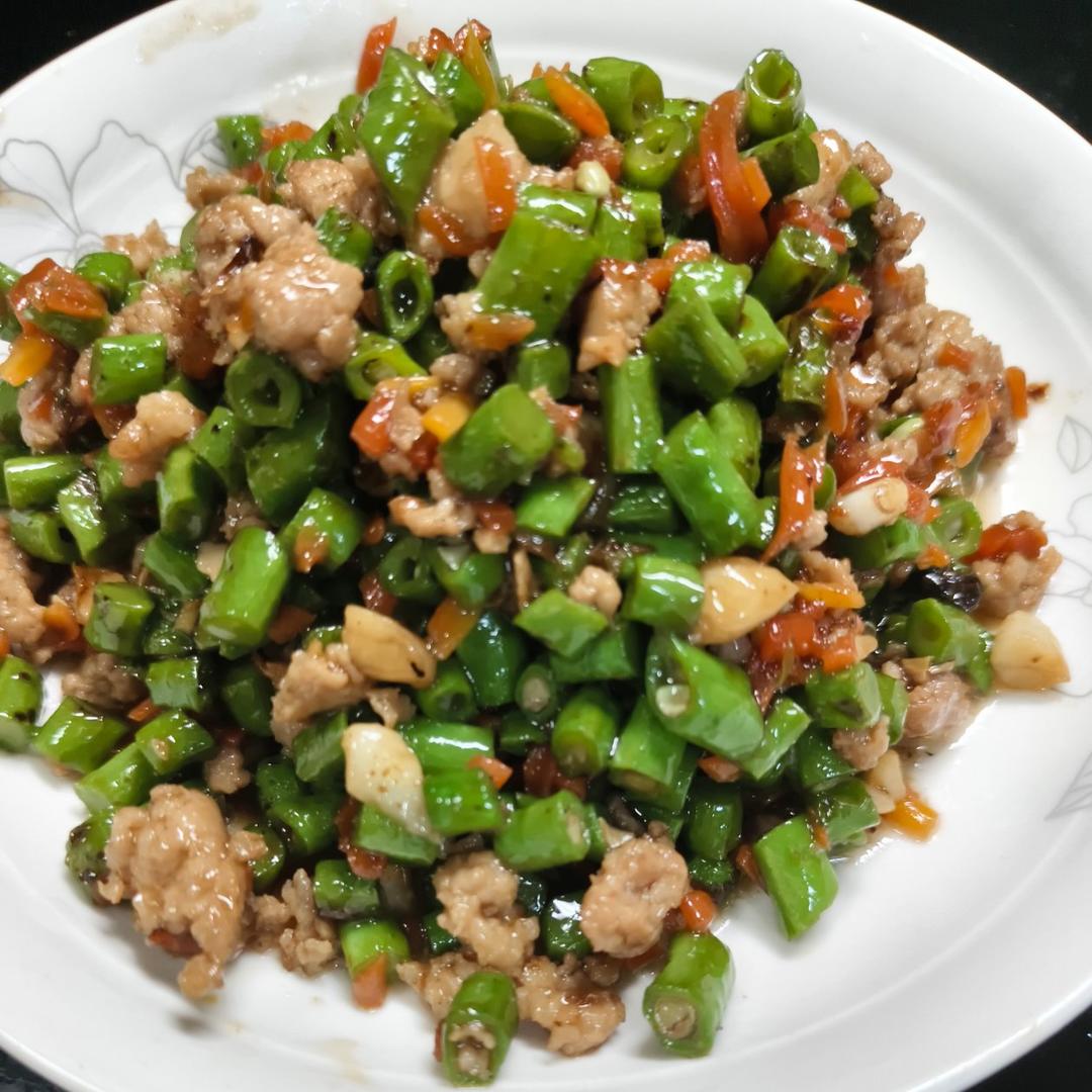 长豇豆肉末