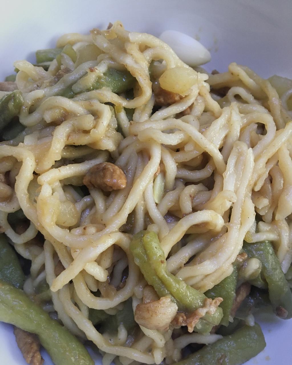 豆角焖面