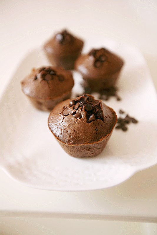 莫尼卡美食厨房：爆浆巧克力蛋糕