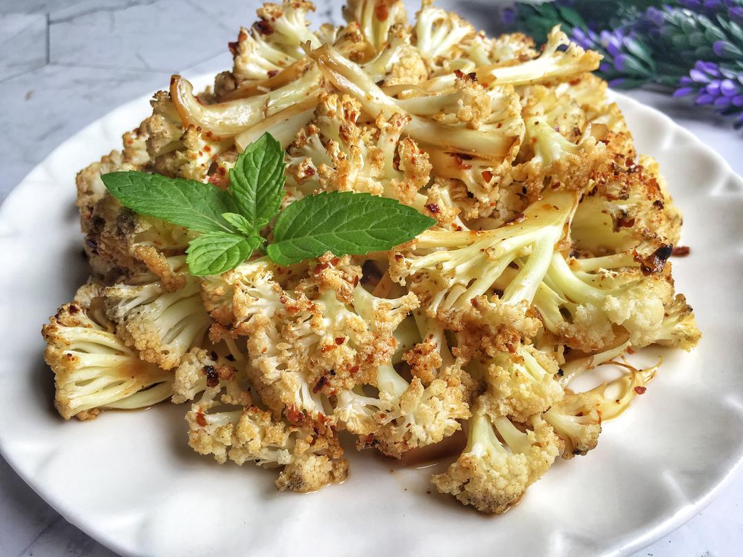 快手烤花菜的做法