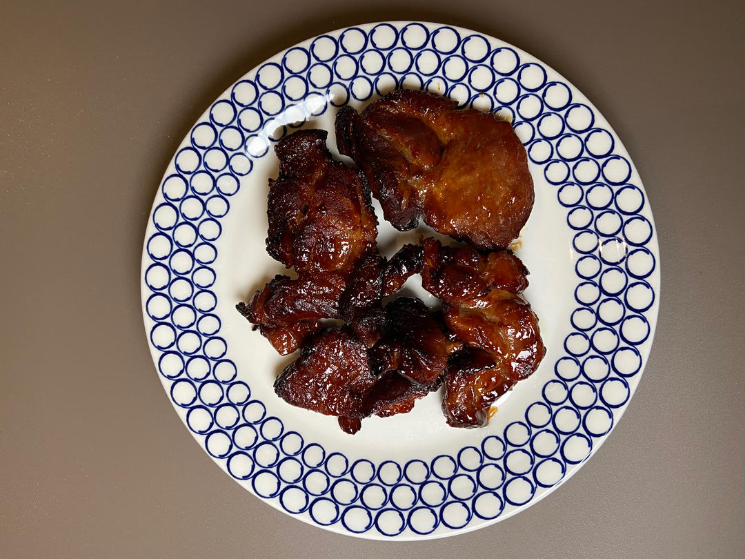 回忆杀的广式叉烧肉（小美+空气炸锅）